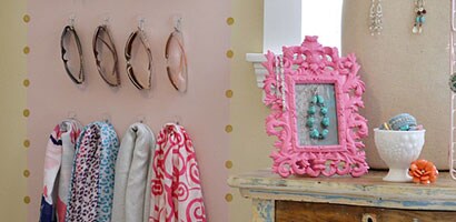 Pared para accesorios
